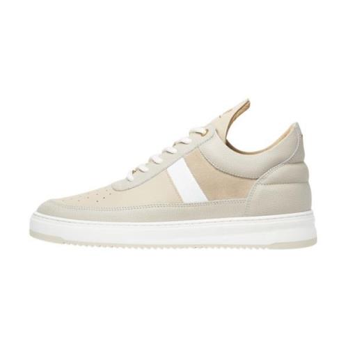 Low Top Game Lux Beige Filling Pieces , Beige , Heren