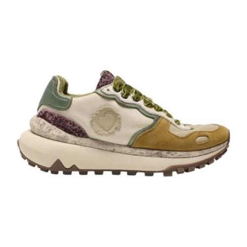 Beige Sneakers Chacrona Metta Premium Satorisan , Multicolor , Dames