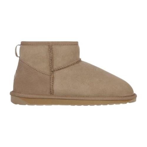 Beige Winterlaarzen Emu , Beige , Dames