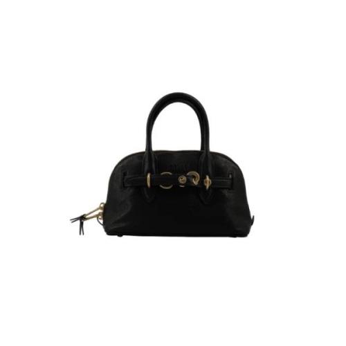 Pre-owned Canvas handbags Miu Miu Pre-owned , Black , Dames