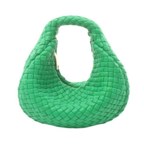 Pre-owned Leather handbags Bottega Veneta Vintage , Green , Dames