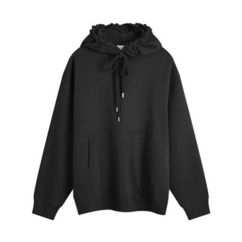 Zwarte hoodie met Haxel-stijl Dries Van Noten , Black , Heren