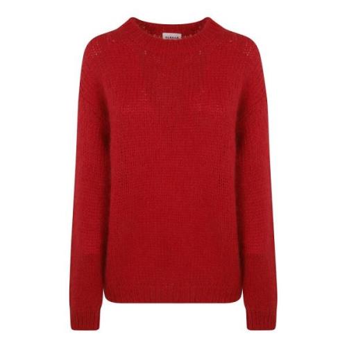 Rode Stijlvolle Dames Sweatshirt Aw24 P.a.r.o.s.h. , Red , Dames