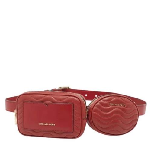 Pre-owned Leather crossbody-bags Michael Kors Pre-owned , Red , Dames