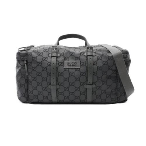 Pre-owned Fabric gucci-bags Gucci Vintage , Gray , Heren