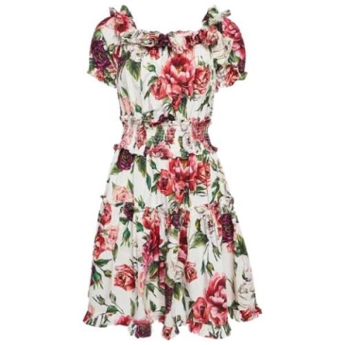 Pre-owned Cotton dresses Dolce & Gabbana Pre-owned , Multicolor , Dame...