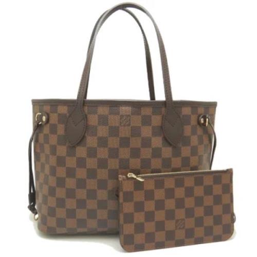 Pre-owned Canvas shoulder-bags Louis Vuitton Vintage , Brown , Dames