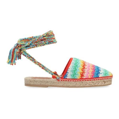 Regenboog Veterspant Espadrilles Alanui , Multicolor , Dames