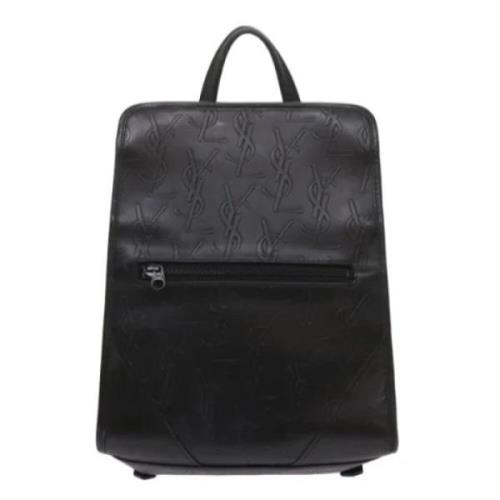 Pre-owned Canvas shoulder-bags Yves Saint Laurent Vintage , Black , Da...