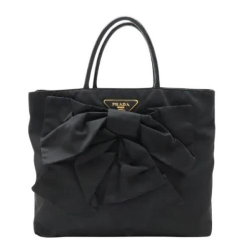 Pre-owned Leather prada-bags Prada Vintage , Black , Dames