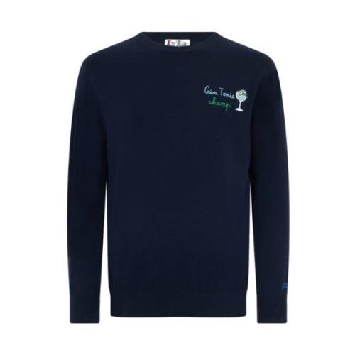 Heron Sweater MC2 Saint Barth , Blue , Heren