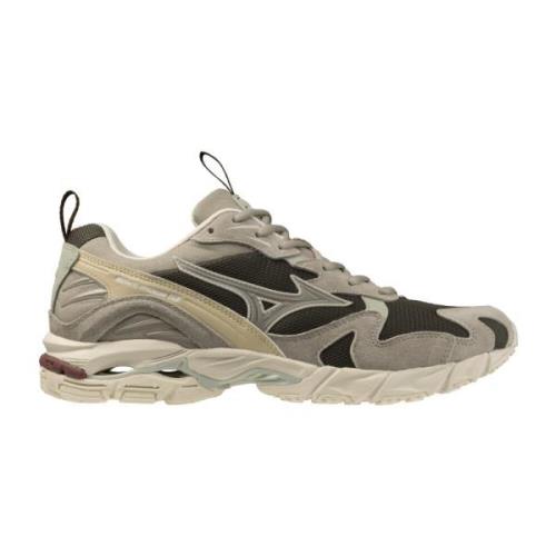 Beige Sneakers voor een stijlvolle look Mizuno , Multicolor , Heren