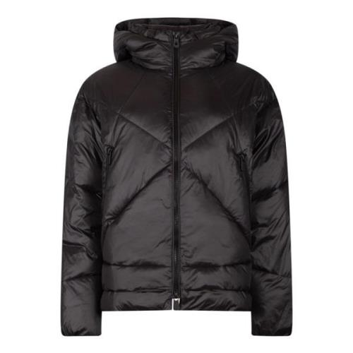 Gevoerde Winterjassen Pinko , Black , Dames