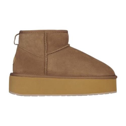 Beige Winterlaarzen Emu , Beige , Dames