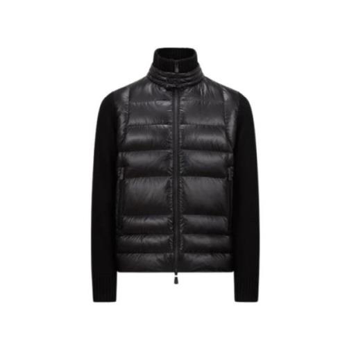 Stijlvolle Gebreide Vest voor Vrouwen Moncler , Black , Heren