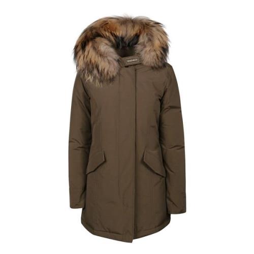 Arctische Wasbeer Winter Parka Woolrich , Green , Dames