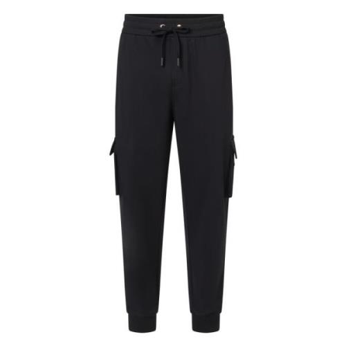 Cargo Joggers met Gouden Details Moose Knuckles , Black , Heren