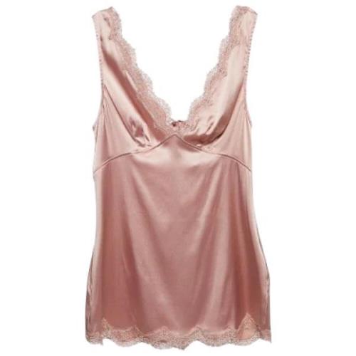 Pre-owned Fabric tops Dolce & Gabbana Pre-owned , Pink , Dames