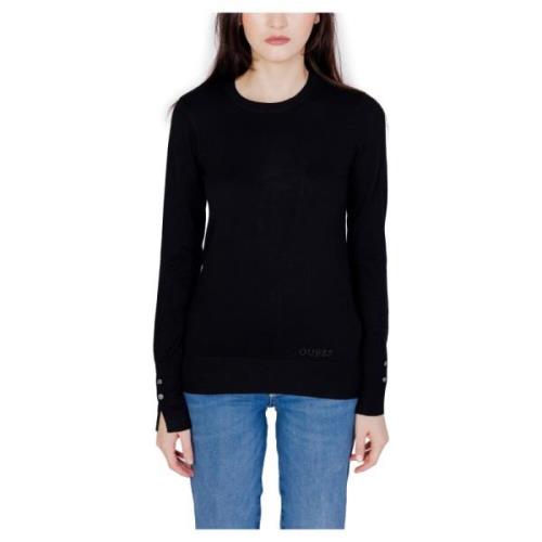 Round-neck Knitwear Guess , Black , Dames