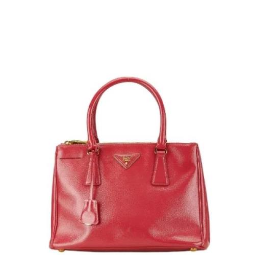 Pre-owned Leather prada-bags Prada Vintage , Pink , Dames