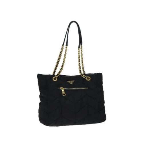 Pre-owned Nylon prada-bags Prada Vintage , Black , Dames