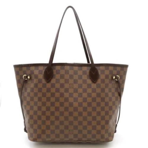 Pre-owned Canvas louis-vuitton-bags Louis Vuitton Vintage , Brown , Da...