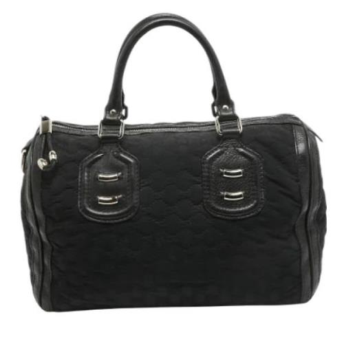 Pre-owned Leather gucci-bags Gucci Vintage , Black , Dames