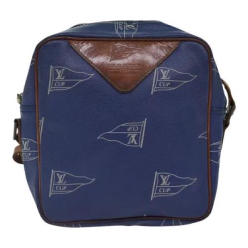 Pre-owned Canvas louis-vuitton-bags Louis Vuitton Vintage , Blue , Dam...