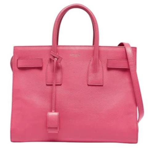 Pre-owned Leather shoulder-bags Yves Saint Laurent Vintage , Pink , Da...