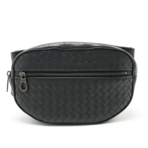 Pre-owned Leather crossbody-bags Bottega Veneta Vintage , Black , Here...