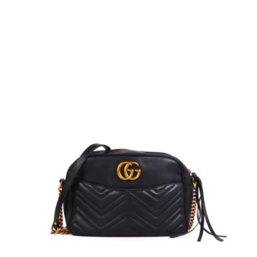 Pre-owned Leather gucci-bags Gucci Vintage , Black , Dames