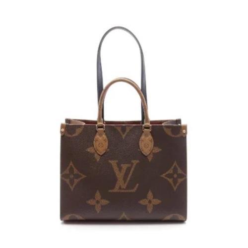 Pre-owned Canvas louis-vuitton-bags Louis Vuitton Vintage , Brown , Da...