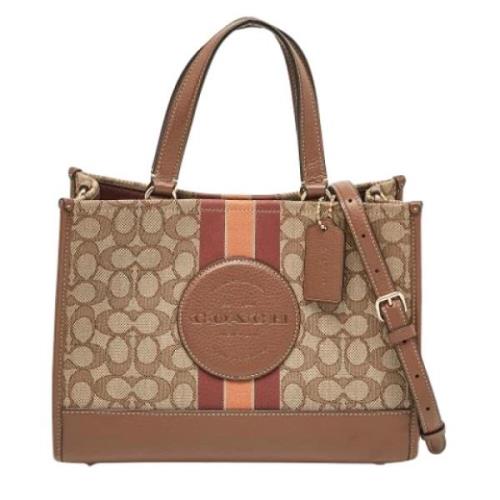 Pre-owned Canvas handbags Coach Pre-owned , Brown , Dames