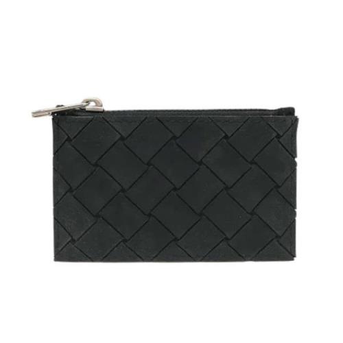 Pre-owned Plastic wallets Bottega Veneta Vintage , Black , Dames