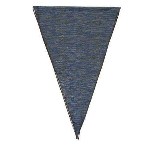 Geometrisch Jacquard Zijde Katoen Sjaal Corneliani , Blue , Heren