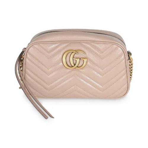 Pre-owned Leather gucci-bags Gucci Vintage , Pink , Dames