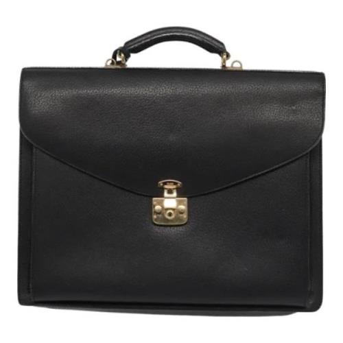 Pre-owned Leather gucci-bags Gucci Vintage , Black , Dames