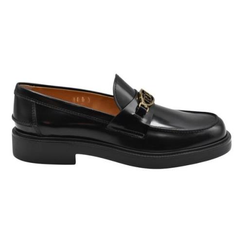 Zwarte Veterschoenen voor Dames Tod's , Black , Dames