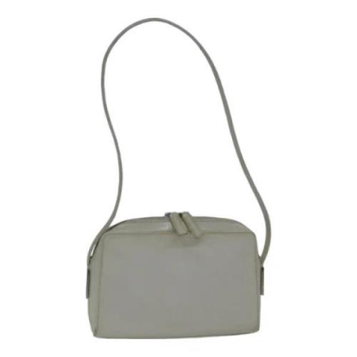 Pre-owned Leather gucci-bags Gucci Vintage , Gray , Dames