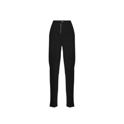 Wollen Leggings Stretch Fit Vrouwen Alaïa , Black , Dames