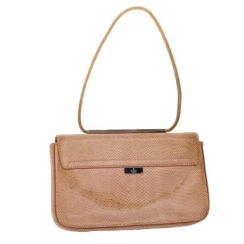 Pre-owned Leather gucci-bags Gucci Vintage , Pink , Dames