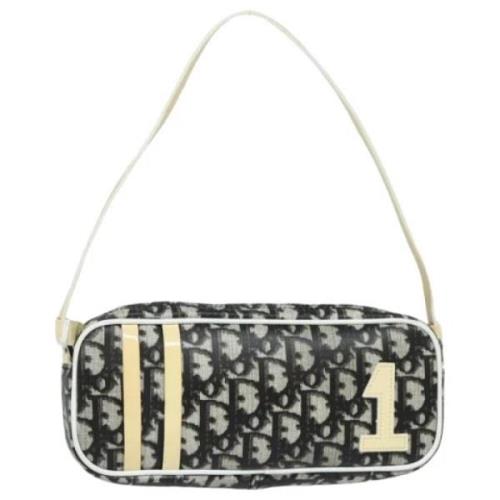 Pre-owned Canvas dior-bags Dior Vintage , Black , Dames