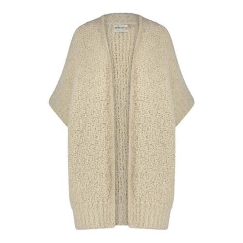 Nukus Vest Zand Bess Cardigan Sand Nukus , Beige , Dames