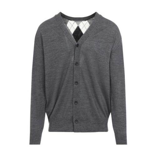 Grijze Sweater Top voor Stijlvolle Look Junya Watanabe , Gray , Heren