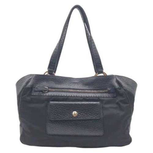 Pre-owned Canvas totes Prada Vintage , Black , Dames