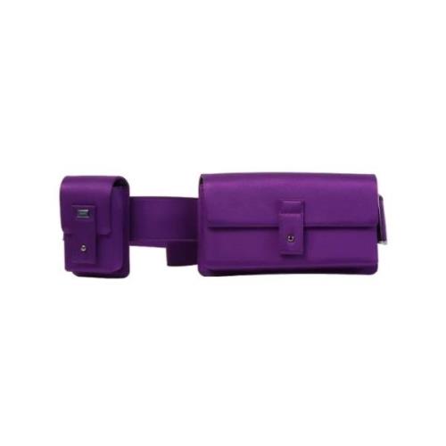 Pre-owned Canvas gucci-bags Gucci Vintage , Purple , Dames