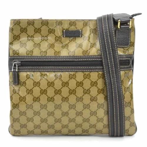 Pre-owned Canvas gucci-bags Gucci Vintage , Brown , Dames