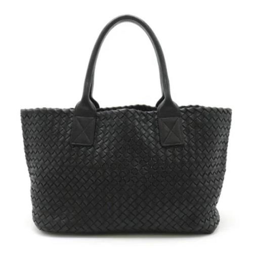 Pre-owned Leather shoulder-bags Bottega Veneta Vintage , Black , Dames