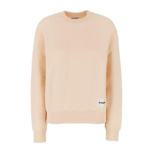 Stijlvolle Sweatshirts voor een Moderne Look Jil Sander , Beige , Dame...