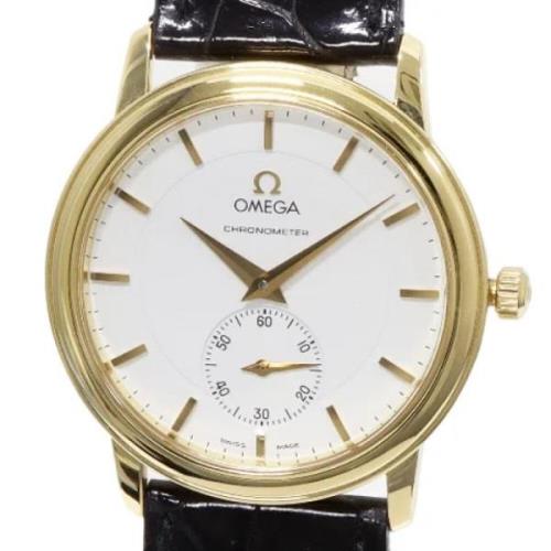 Pre-owned Metal watches Omega Vintage , Black , Dames